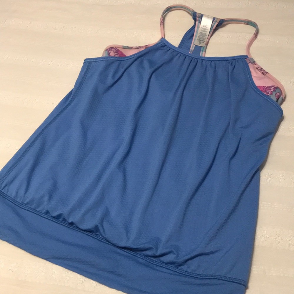 Girls Ivivva by Lululemon Double Dutch Sports Tank